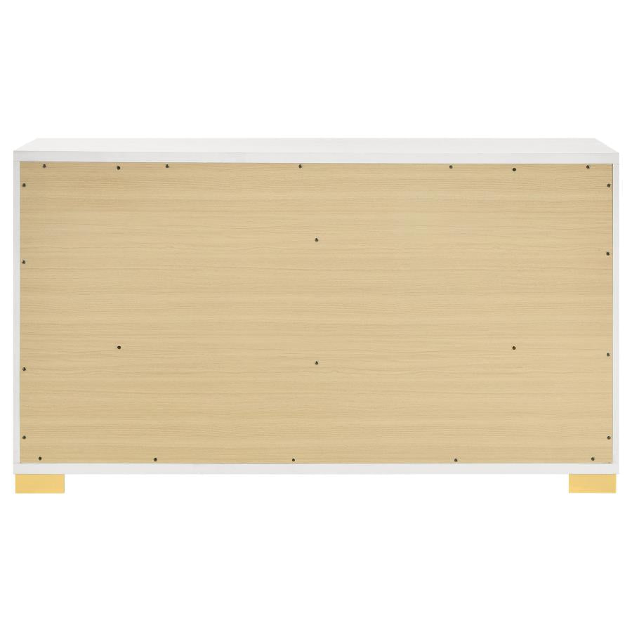 Marceline 6-drawer Dresser White - Home & Sleep Outlet