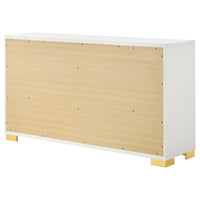 Marceline 6-drawer Dresser White - Home & Sleep Outlet