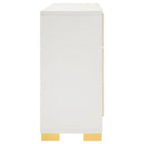 Marceline 6-drawer Dresser White - Home & Sleep Outlet