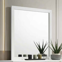 Marceline Dresser Mirror White - Home & Sleep Outlet