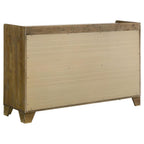 Henderson 4-piece Eastern King Bedroom Set Medium Oak