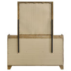 Home & Sleep Outlet - Henderson 6-drawer Bedroom Dresser with Mirror Medium Oak