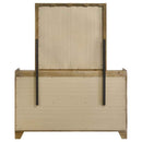 Henderson 6-drawer Bedroom Dresser with Mirror Medium Oak - Home & Sleep Outlet