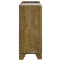Henderson 6-drawer Bedroom Dresser Cabinet Medium Oak - Home & Sleep Outlet