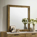 Henderson Dresser Mirror Medium Oak - Home & Sleep Outlet