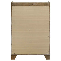 Henderson 5-drawer Bedroom Chest of Drawers Medium Oak - Home & Sleep Outlet