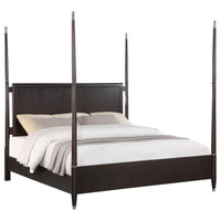 Emberlyn Wood Queen Poster Bed Brown - Home & Sleep Outlet