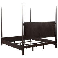 Emberlyn Wood Queen Poster Bed Brown - Home & Sleep Outlet