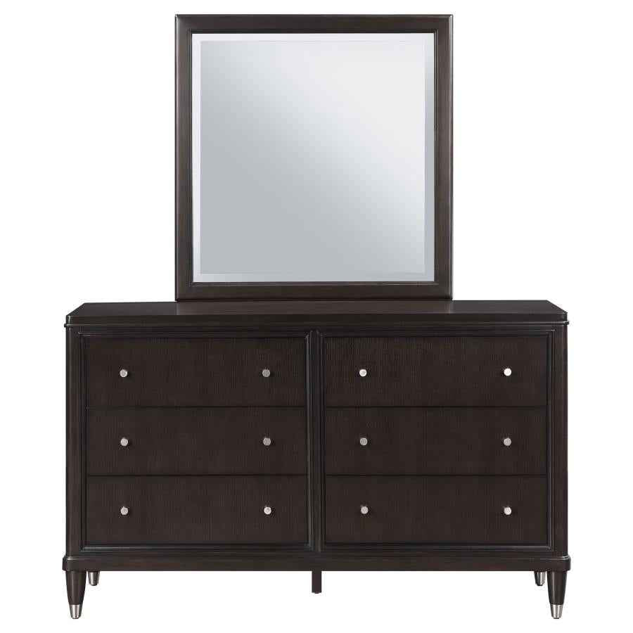 Emberlyn 6-drawer Dresser with Mirror Brown - Home & Sleep Outlet