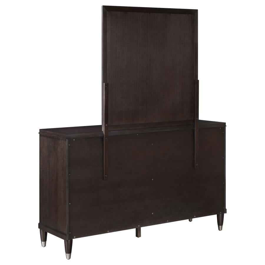 Emberlyn 6-drawer Dresser with Mirror Brown - Home & Sleep Outlet