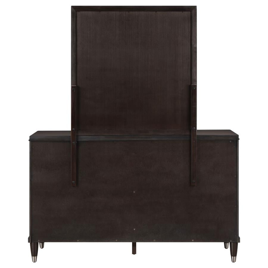 Emberlyn 6-drawer Dresser with Mirror Brown - Home & Sleep Outlet