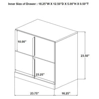 Ines 4-piece Queen Bedroom Set Grey and White High Gloss - Home & Sleep Outlet