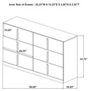 Ines 4-piece Queen Bedroom Set Grey and White High Gloss - Home & Sleep Outlet