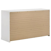 Ines 4-piece Eastern King Bedroom Set Navy and White High Gloss - Home & Sleep Outlet