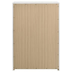 Ines 5-drawer Bedroom Chest of Drawers White High Gloss