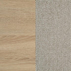 Home & Sleep Outlet - Arielle Eastern King Bookcase Panel Storage Bed Light Oak