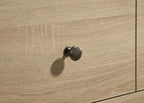 Home & Sleep Outlet - Arielle 6-drawer Bedroom Dresser with Mirror Light Oak