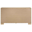 Arielle 6-drawer Bedroom Dresser Cabinet Light Oak