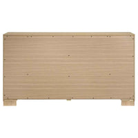 Arielle 6-drawer Bedroom Dresser Cabinet Light Oak