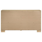 Home & Sleep Outlet - Arielle 6-drawer Bedroom Dresser Cabinet Light Oak