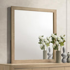 Home & Sleep Outlet - Arielle Dresser Mirror Light Oak