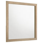 Home & Sleep Outlet - Arielle Dresser Mirror Light Oak