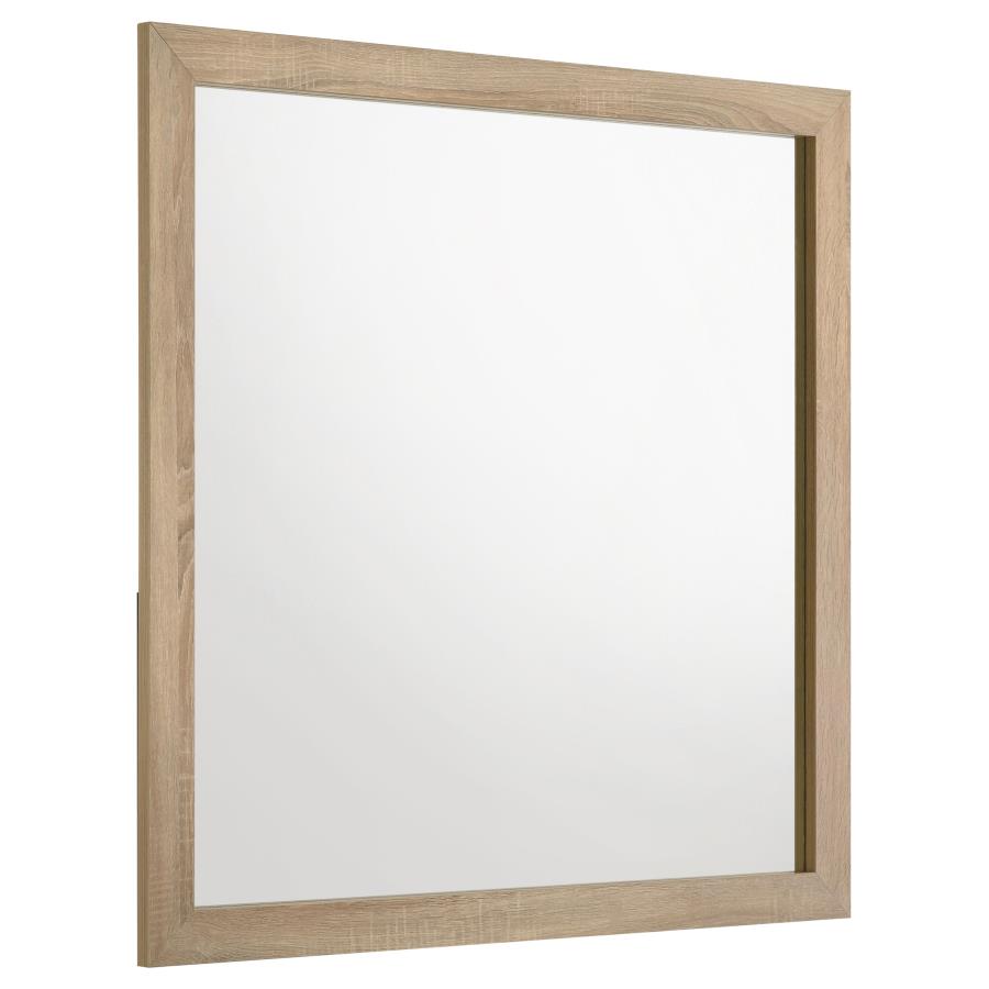 Home & Sleep Outlet - Arielle Dresser Mirror Light Oak