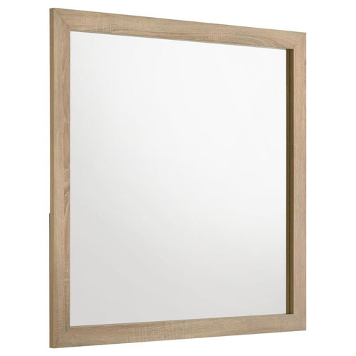 Home & Sleep Outlet - Arielle Dresser Mirror Light Oak