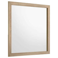 Arielle Dresser Mirror Light Oak