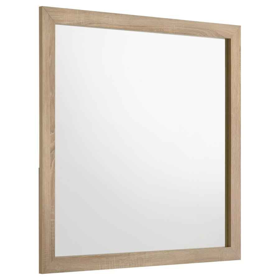 Arielle Dresser Mirror Light Oak