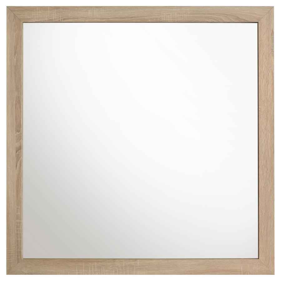 Arielle Dresser Mirror Light Oak