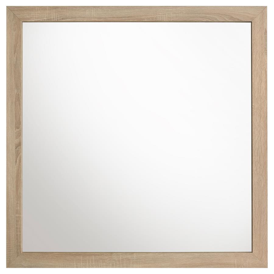 Home & Sleep Outlet - Arielle Dresser Mirror Light Oak
