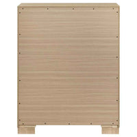 Arielle 4-drawer Bedroom Chest of Drawers Light Oak