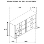 Leanne 5-piece Queen Bedroom Set Light Oak