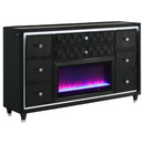 Lorient 4-piece California King Bedroom Set Black