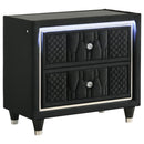 Lorient 4-piece Queen Bedroom Set Black