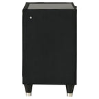 Home & Sleep Outlet - Lorient 2-drawer LED Nightstand with USB Black