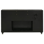 Home & Sleep Outlet - Lorient 8-drawer LED Bedroom Flame Box Dresser Black