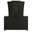Lorient 8-drawer LED Dresser with Mirror Black