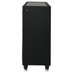 Home & Sleep Outlet - Lorient 8-drawer LED Bedroom Dresser Cabinet Black
