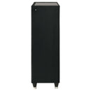 Lorient 5-drawer LED Chest of Drawers Black