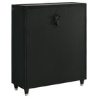 Home & Sleep Outlet - Lorient 5-drawer LED Chest of Drawers Black