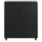 Home & Sleep Outlet - Lorient 5-drawer LED Chest of Drawers Black