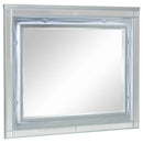 Gunnison Dresser Mirror Silver Metallic