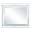 Gunnison Dresser Mirror Silver Metallic