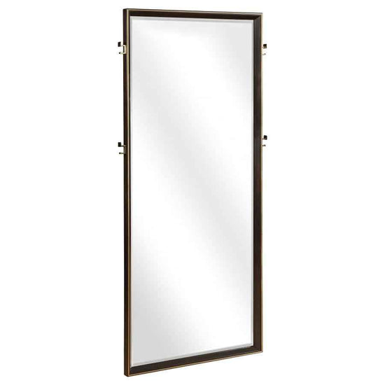 Durango 80-inch Standing Floor Mirror Smoked Peppercorn