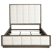 Durango 80-inch California King Panel Bed Taupe Oak