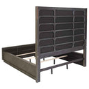 Durango 80-inch California King Panel Bed Taupe Oak