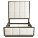 Durango 80-inch Queen Panel Bed Taupe Oak