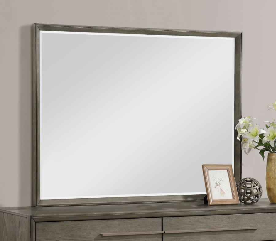 Durango Dresser Mirror Taupe Oak
